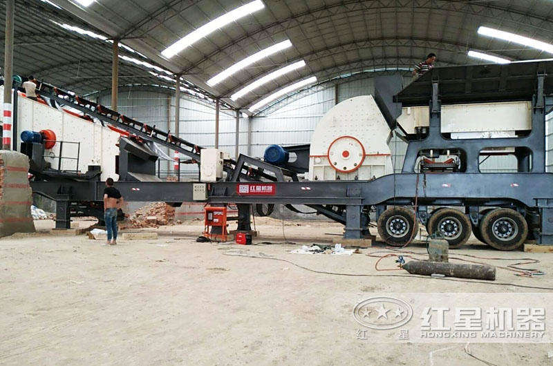 一飽眼福！四條時產200噸的機制砂生產線作業(yè)現(xiàn)場